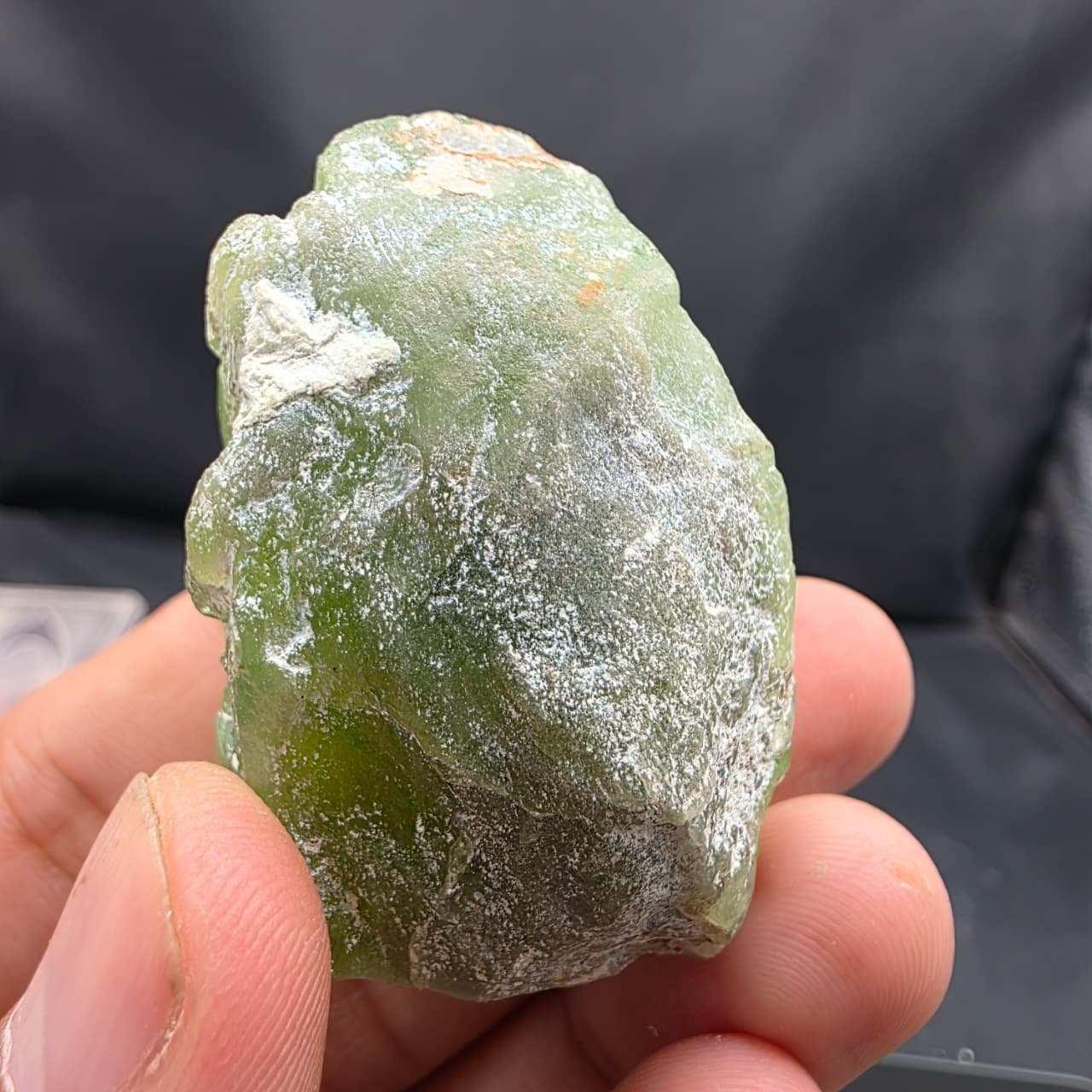 Natural Peridot Crystal Specimen | Gem Quality Green Peridot on Matrix (71g) - Image 6