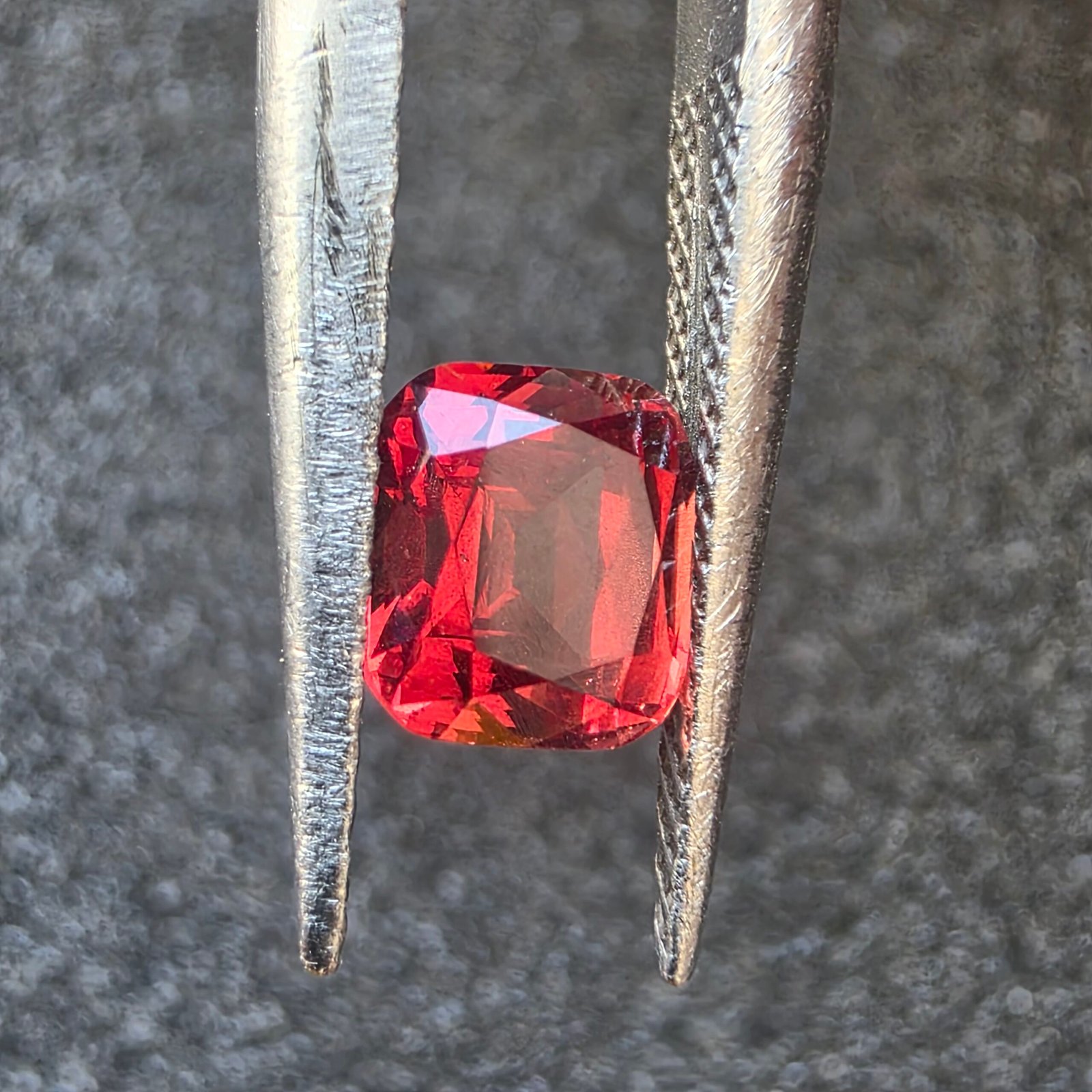 Natural Mogok Red Spinel 1ct Cushion Cut Loose Gemstone 5.4x4.7mm Certified Myanmar Spinel for Ring - Image 5