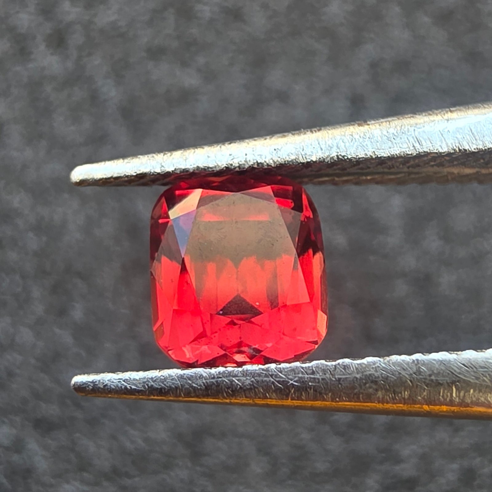 Natural Mogok Red Spinel 1ct Cushion Cut Loose Gemstone 5.4x4.7mm Certified Myanmar Spinel for Ring - Image 6