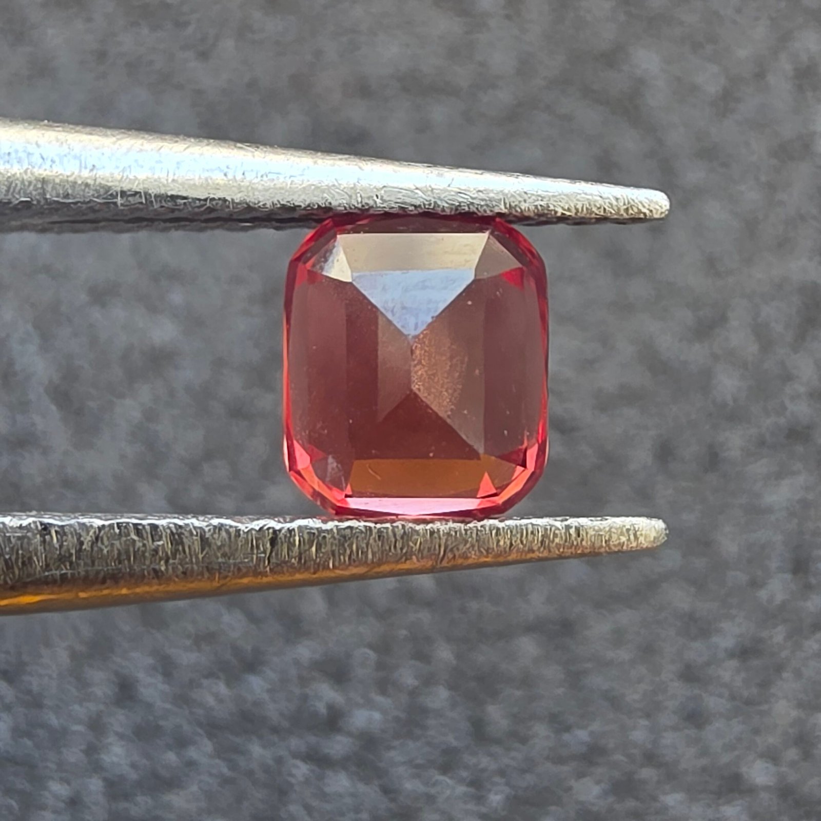 Natural Mogok Red Spinel 1ct Cushion Cut Loose Gemstone 5.4x4.7mm Certified Myanmar Spinel for Ring - Image 3