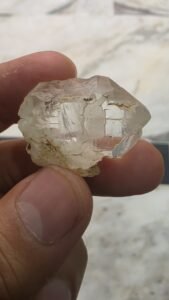 Rare Pakistan Gwindel Quartz Crystal | Twisted Alpine Growth Specimen (12g)