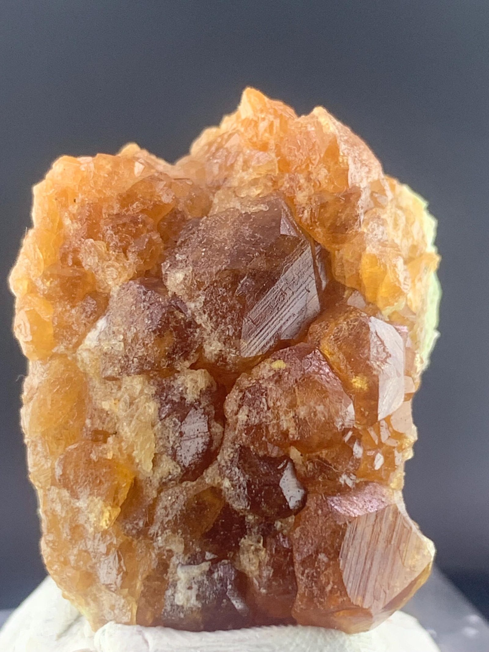 Natural Garnet crystal cluster - Image 4