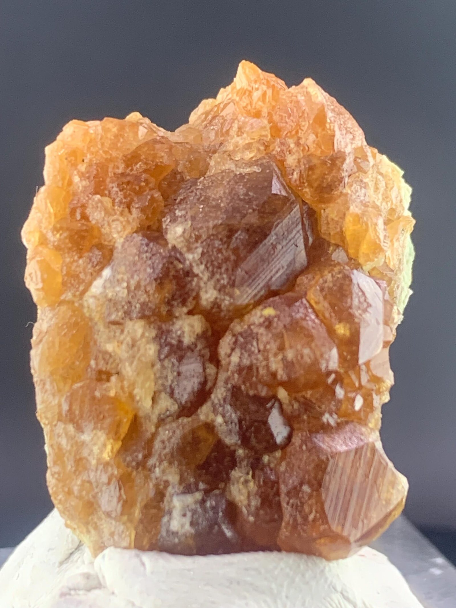 Natural Garnet crystal cluster