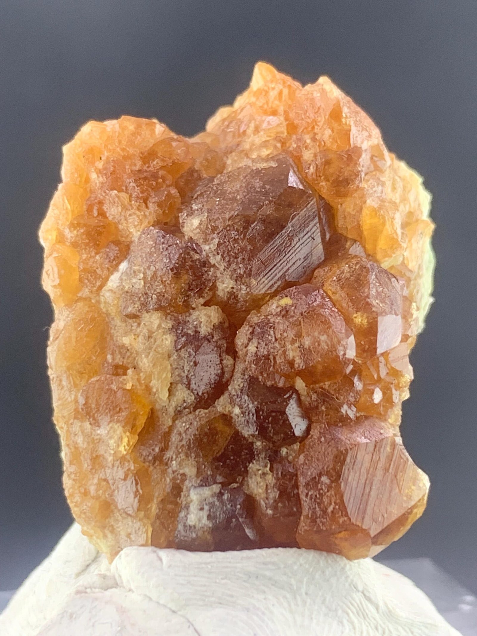 Natural Garnet crystal cluster - Image 3