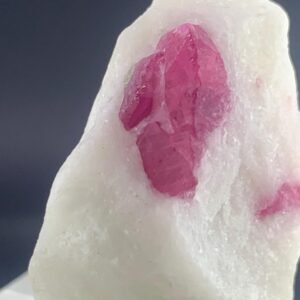 Ruby Crystal on White Matrix