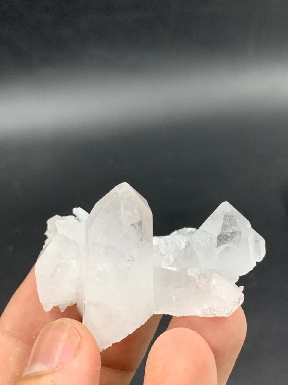 Natural Quartz Crystal Specimen from Pakistan 30g Clear Quartz Cluster Raw Mineral Display Piece 34 x 58 x 30 mm Healing Crystal - Image 5