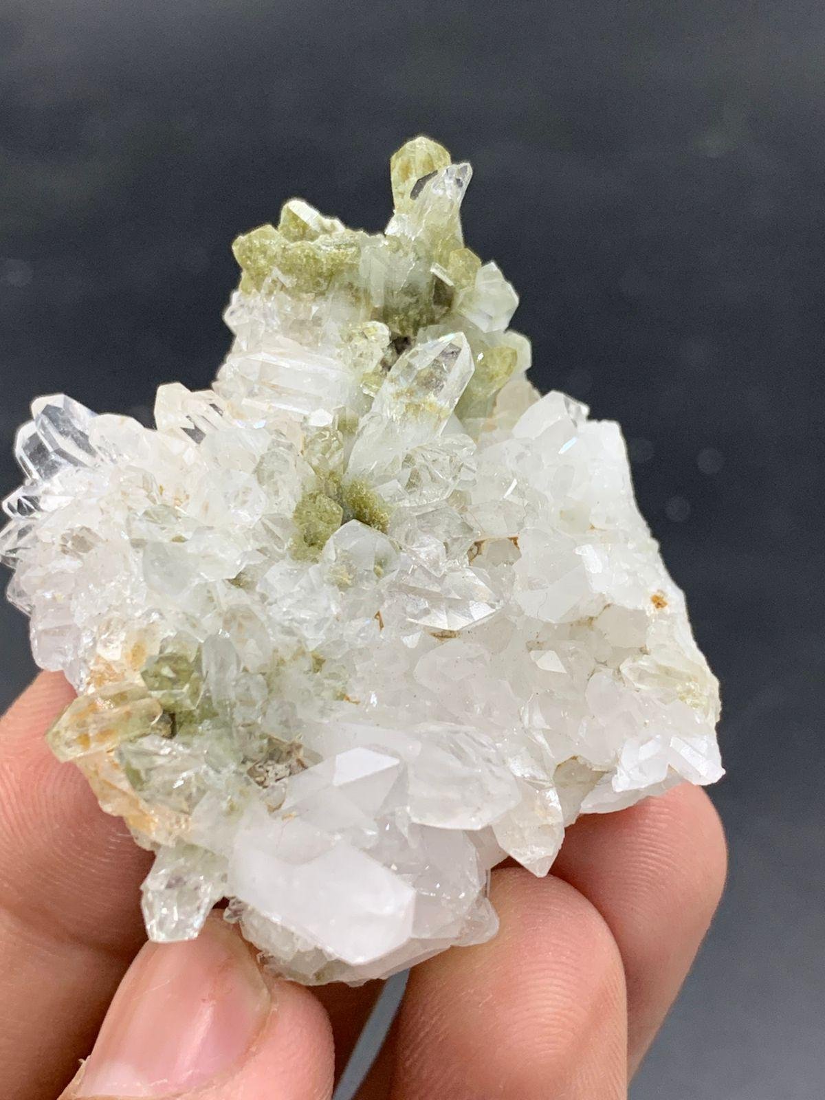 Natural Clear Quartz Specimen 40.90g Raw Crystal from Pakistan | Collector Mineral Piece - Image 2