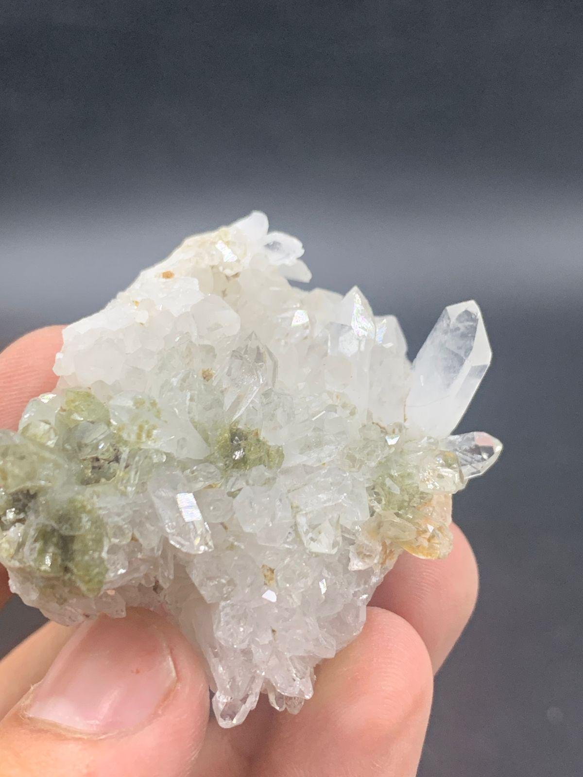 Natural Clear Quartz Specimen 40.90g Raw Crystal from Pakistan | Collector Mineral Piece - Image 5