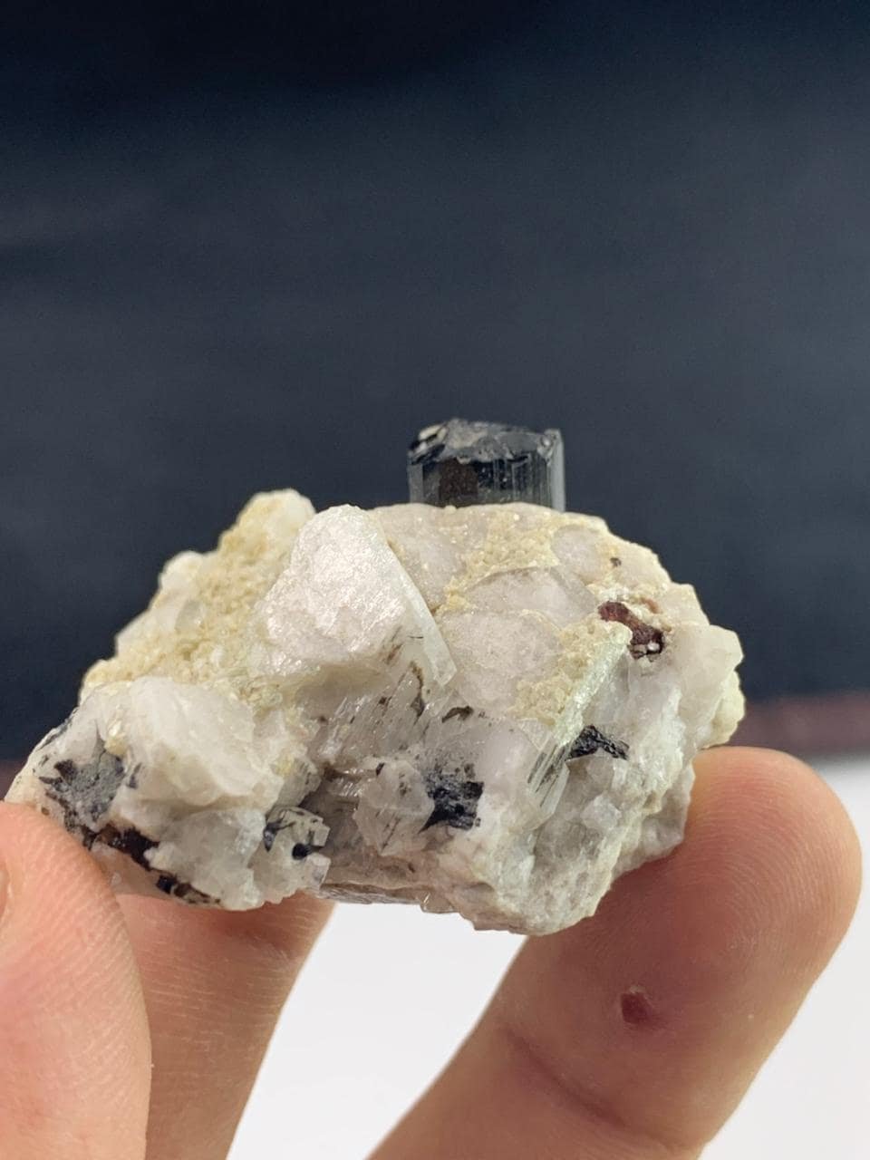 Tourmaline Crystal combined with Feldspar Matrix 43.11G - Image 2