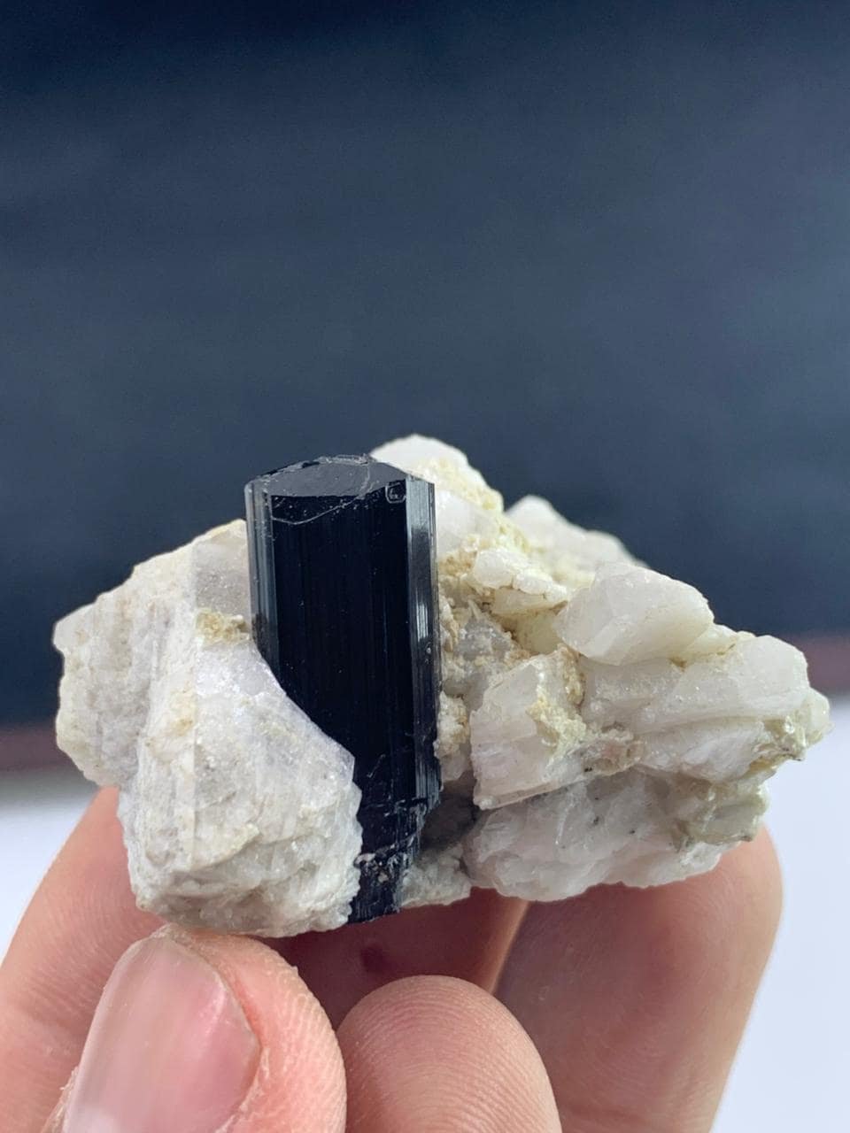 Tourmaline Crystal combined with Feldspar Matrix 43.11G - Image 3