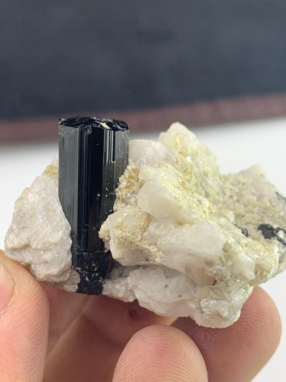 Tourmaline Crystal combined with Feldspar Matrix 43.11G - Image 6