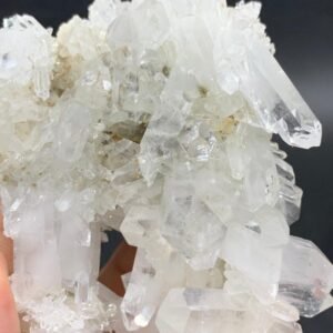 Natural Bunch Quartz Crystal Cluster from Pakistan, 124g Raw Mineral Specimen, Collectible Healing Stone, Display Decor