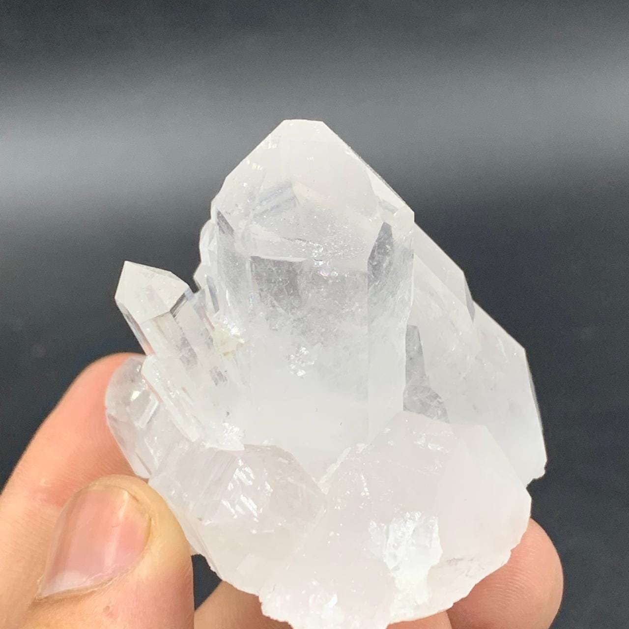 Stunning Clear Quartz Crystal Cluster - Natural Healing Gemstone-86G - Image 2