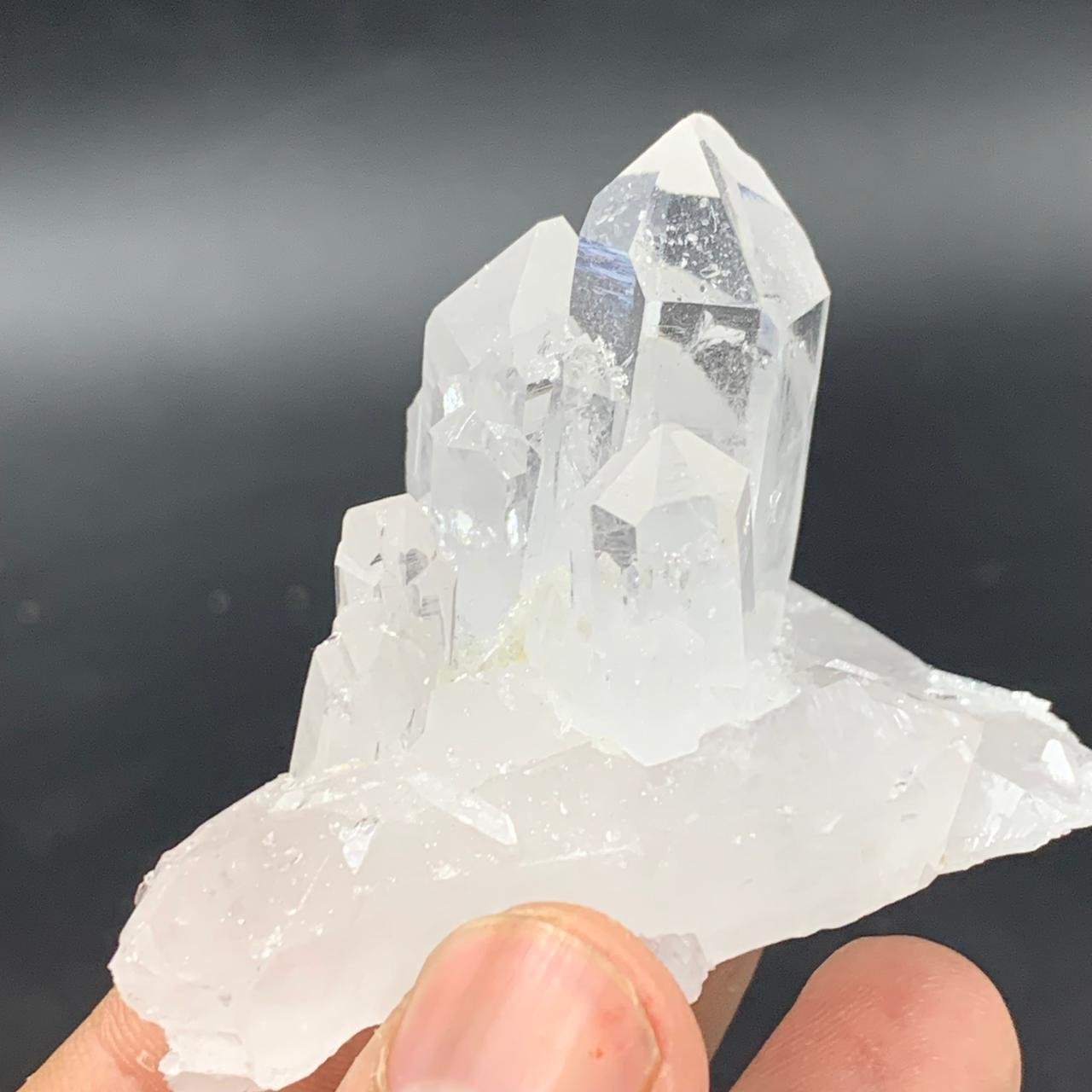 Stunning Clear Quartz Crystal Cluster - Natural Healing Gemstone-86G - Image 3