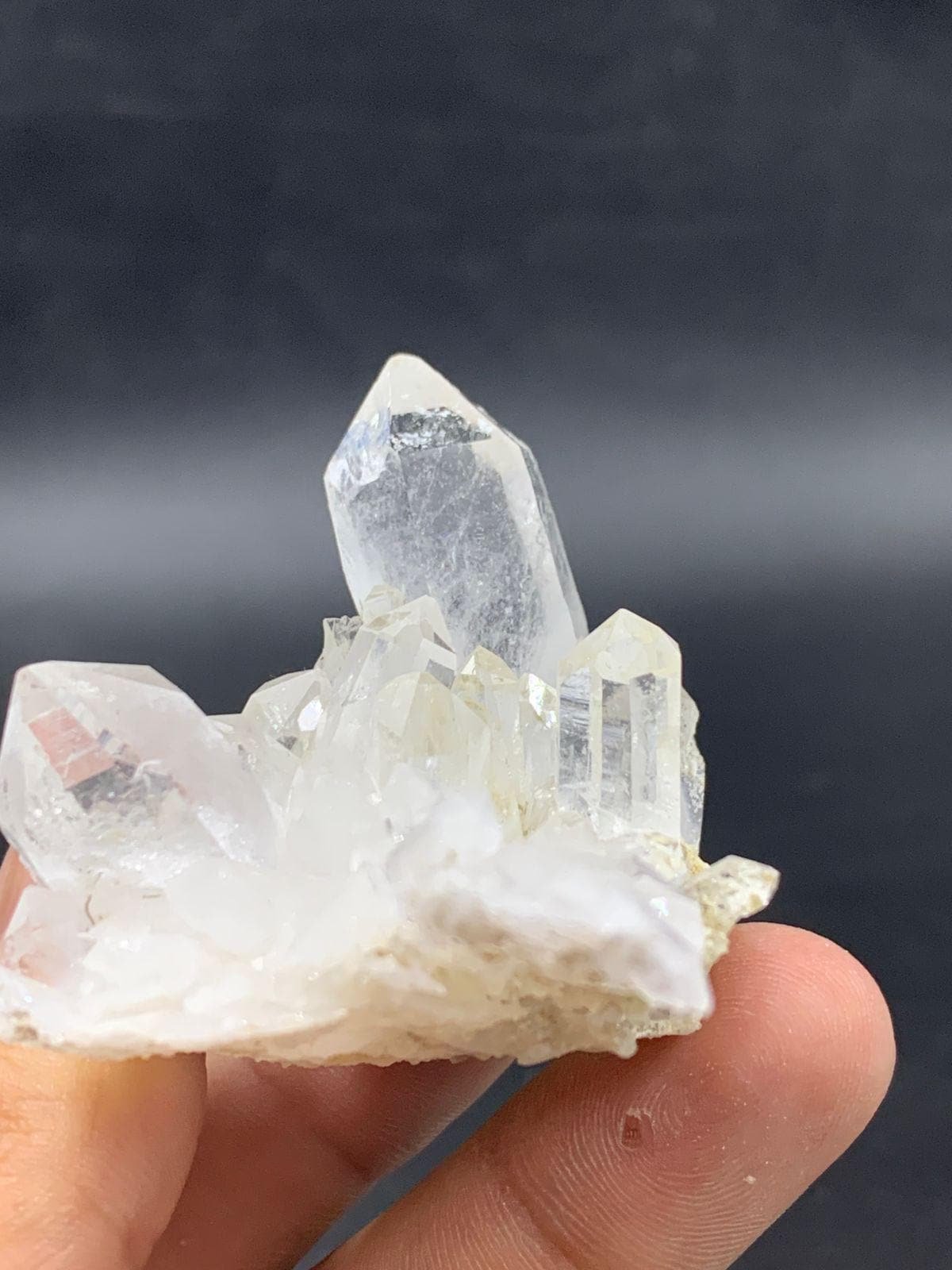 Clear Quartz Crystal Cluster 70G - Image 5