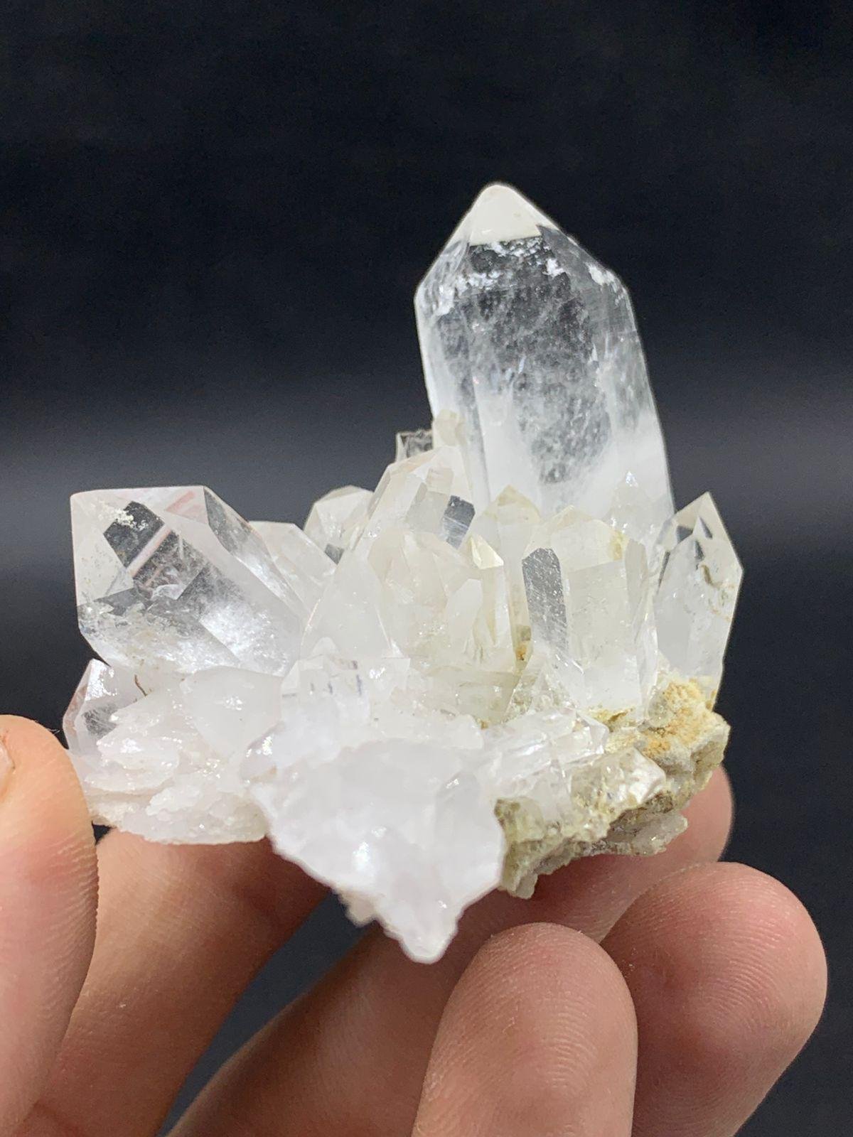 Clear Quartz Crystal Cluster 70G - Image 6