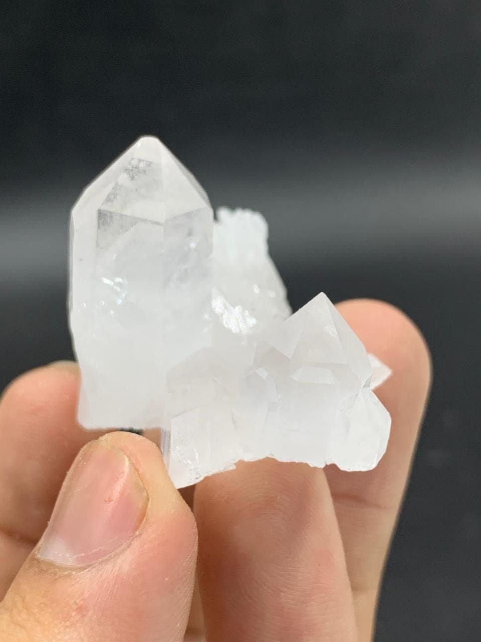 Natural Quartz Crystal Specimen from Pakistan 30g Clear Quartz Cluster Raw Mineral Display Piece 34 x 58 x 30 mm Healing Crystal - Image 4