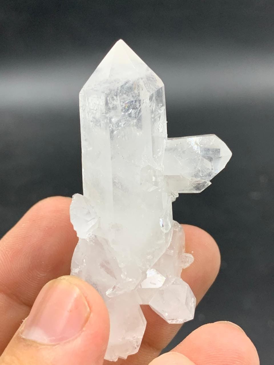 Natural Quartz Crystal Specimen | 36.90g | Clear Healing Stone