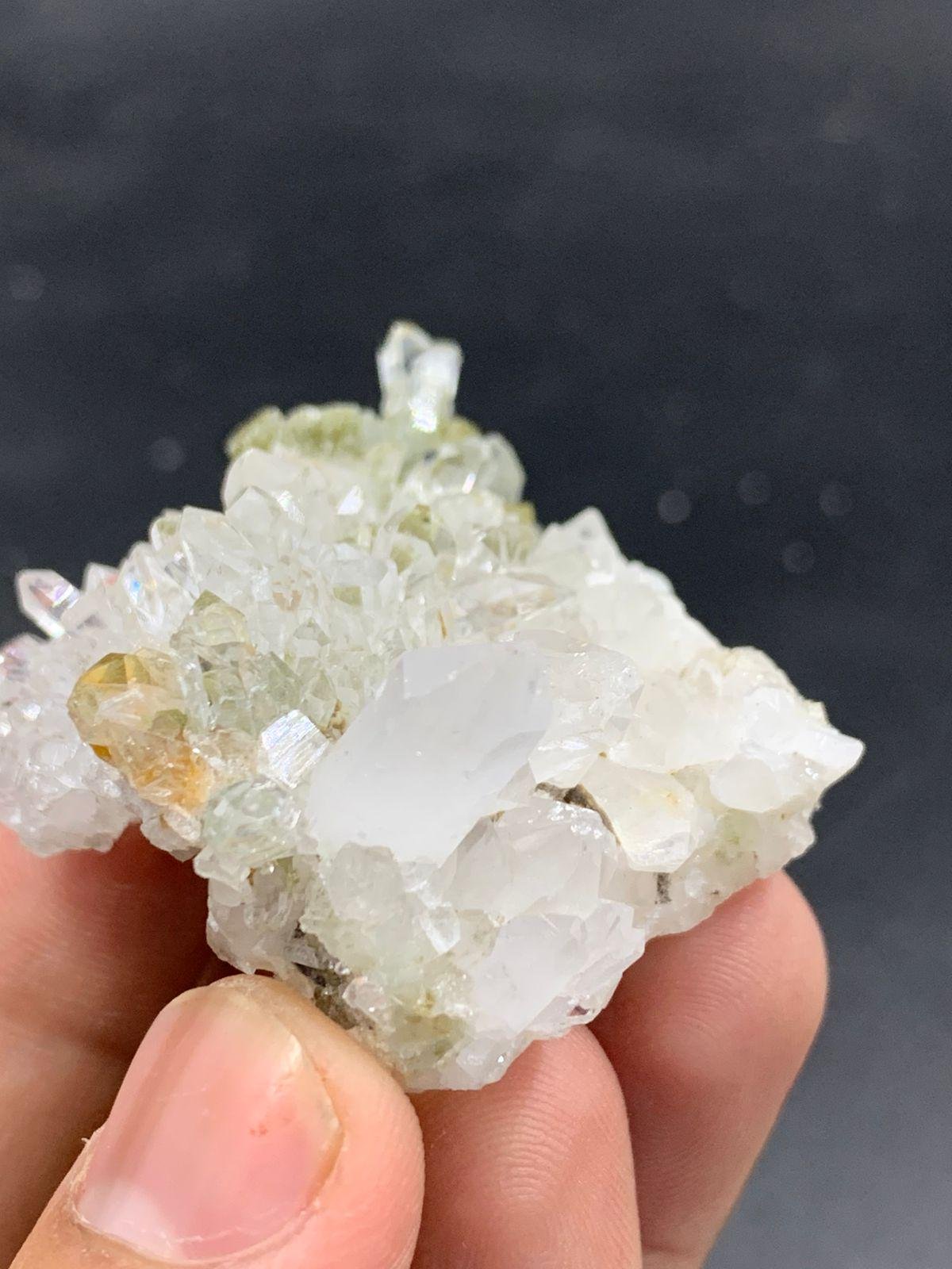 Natural Clear Quartz Specimen 40.90g Raw Crystal from Pakistan | Collector Mineral Piece - Image 3