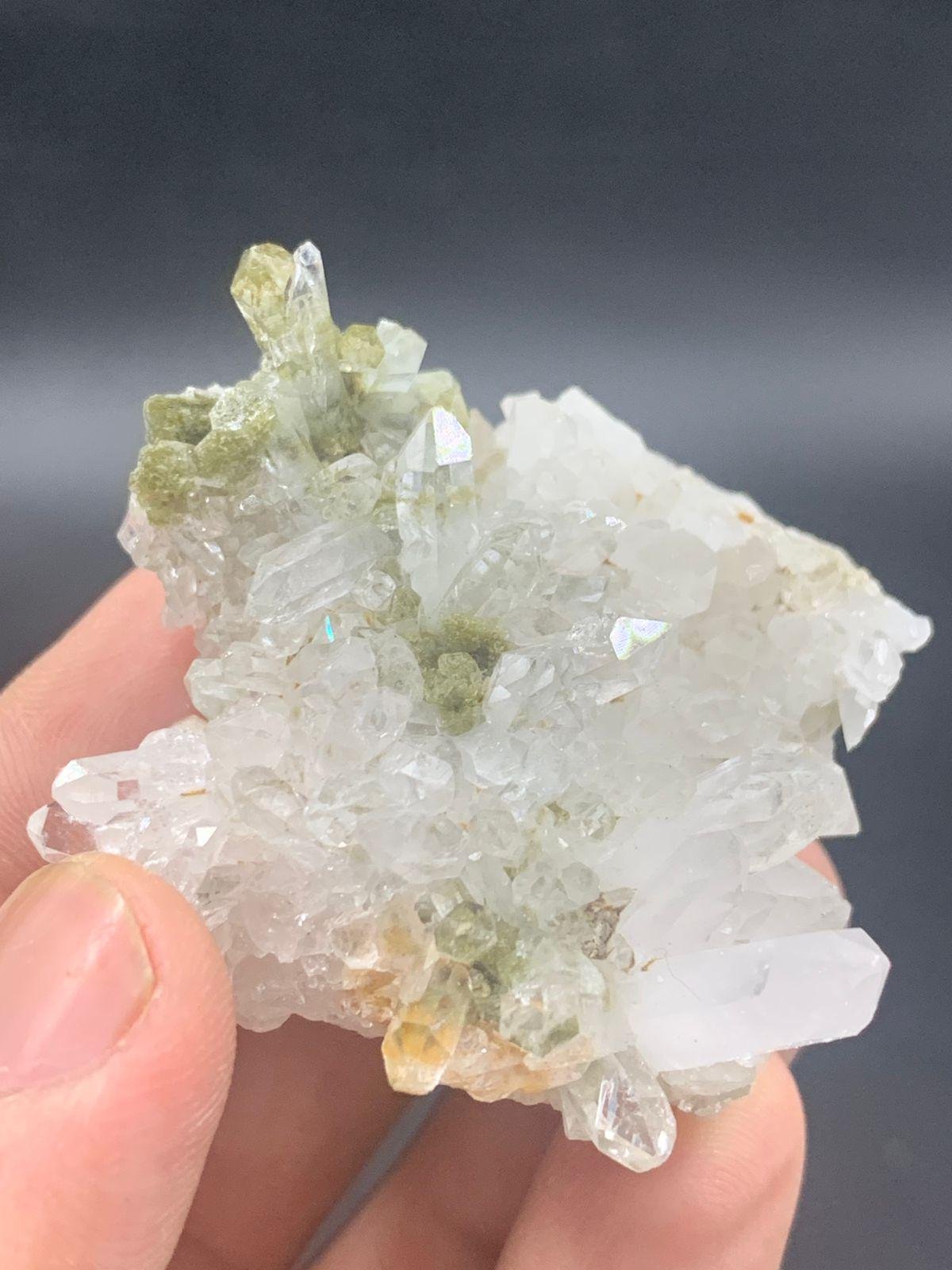 Natural Clear Quartz Specimen 40.90g Raw Crystal from Pakistan | Collector Mineral Piece - Image 6