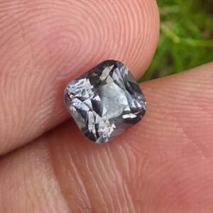 Grey Lavender Cushion-Cut Spinel (1.80 ct)