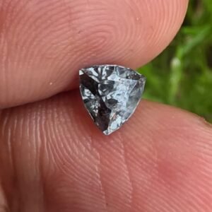 Metallic Grey Billion Cut Spinel (0.80 ct)
