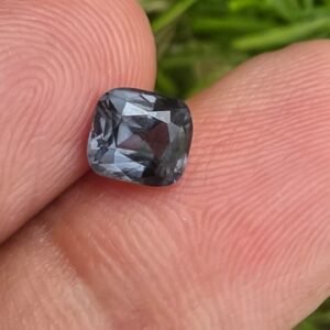 Grey Cushion Cut Spinel (1.50 ct)