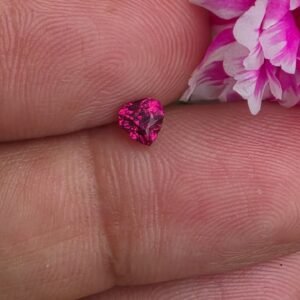 Pinkish-Red Heart Cut Tourmaline (0.70 ct)