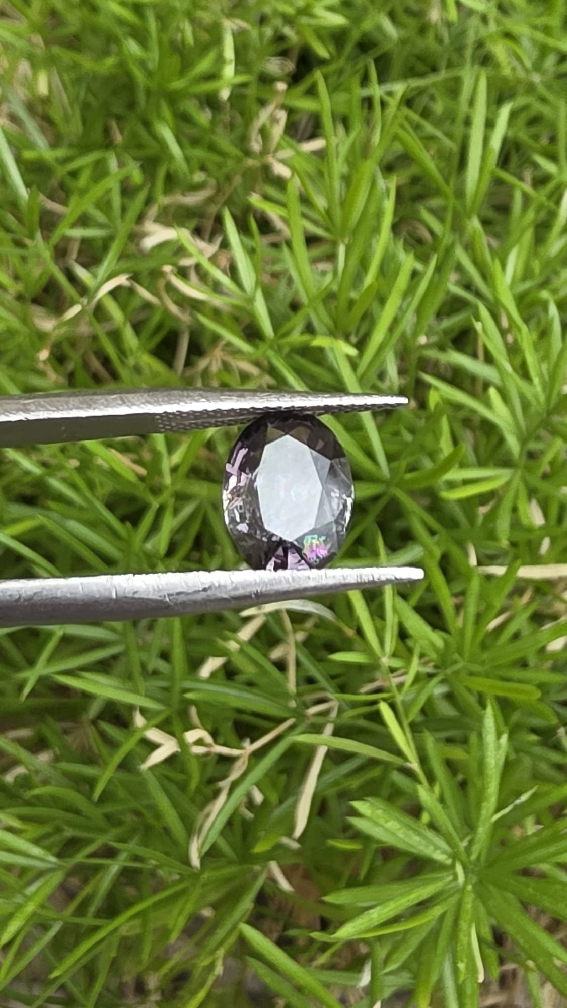 Purplish Grey Spinel (1.55 ct)