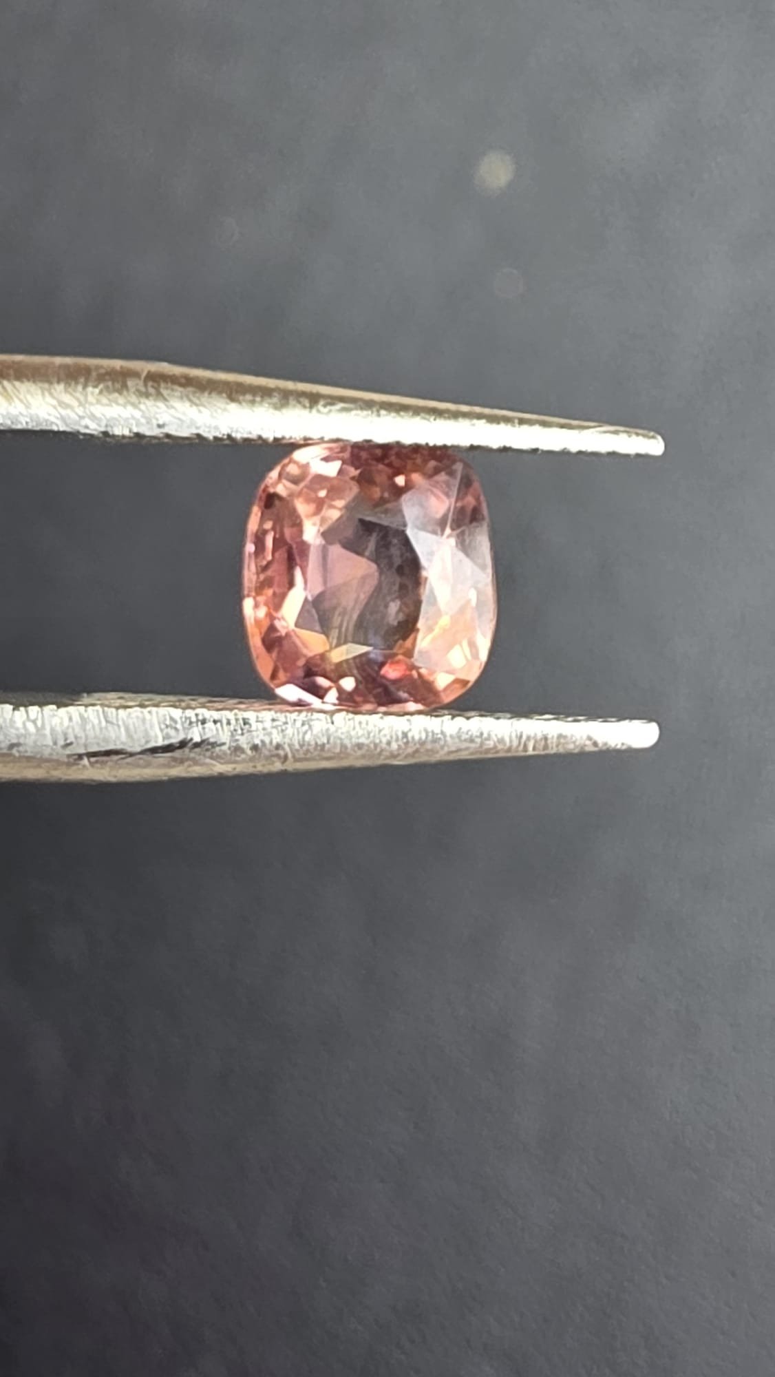 Peach Pink Spinel 1.15 ct