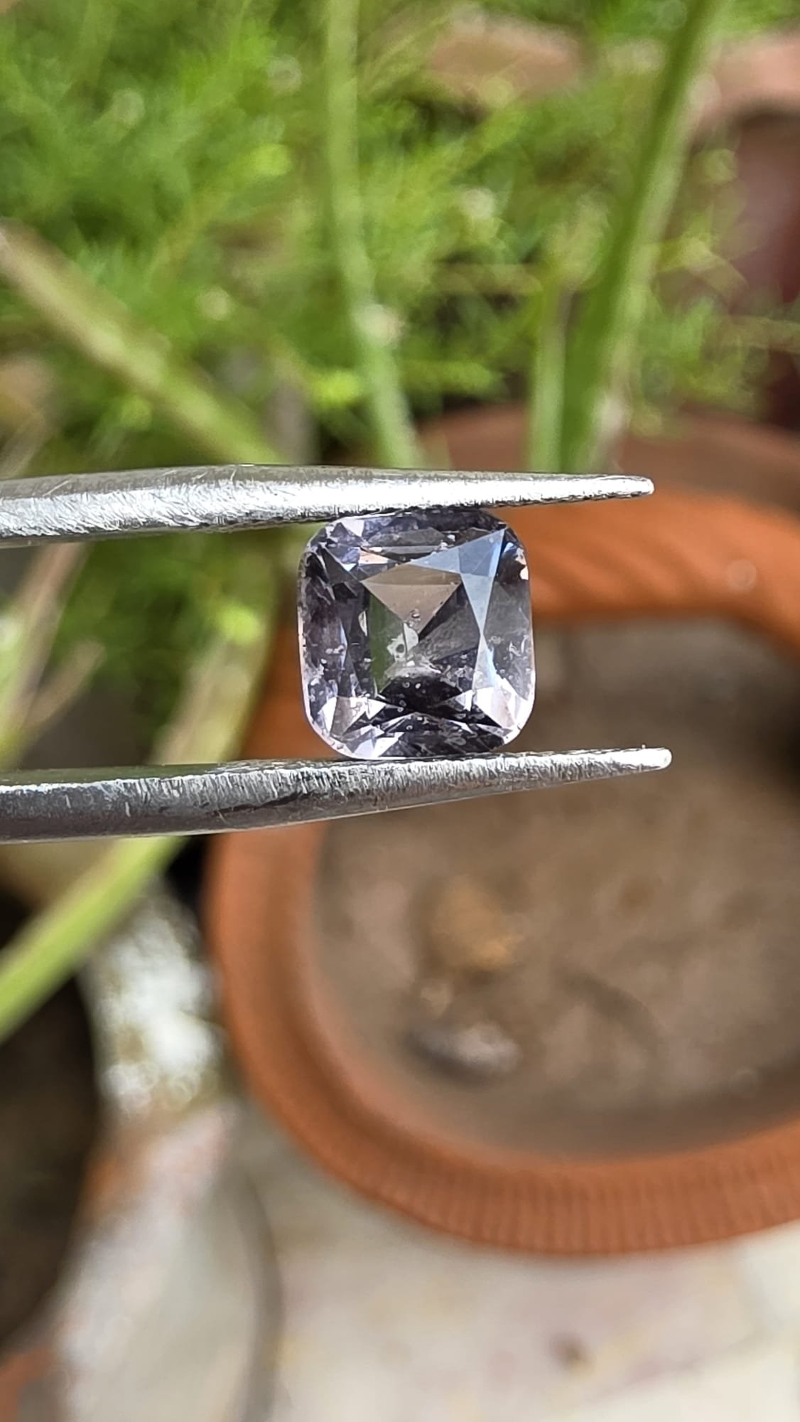 Greyish Violet Spinel 2.10 ct