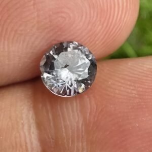 Light Violet Spinel-Round Brilliant Cut Natural Gemstone (1.25 ct)