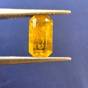 Emerald Cut Yellow Clinozoisite 1.85 ct