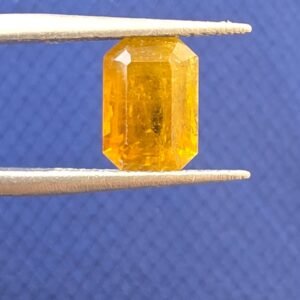 Emerald Cut Yellow Clinozoisite 2.88 ct