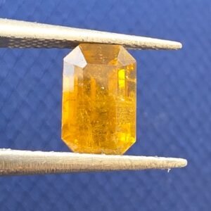 Emerald Cut Yellow Clinozoisite 1.85 ct