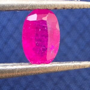 Oval Cut Natural Ruby 0.55 ct