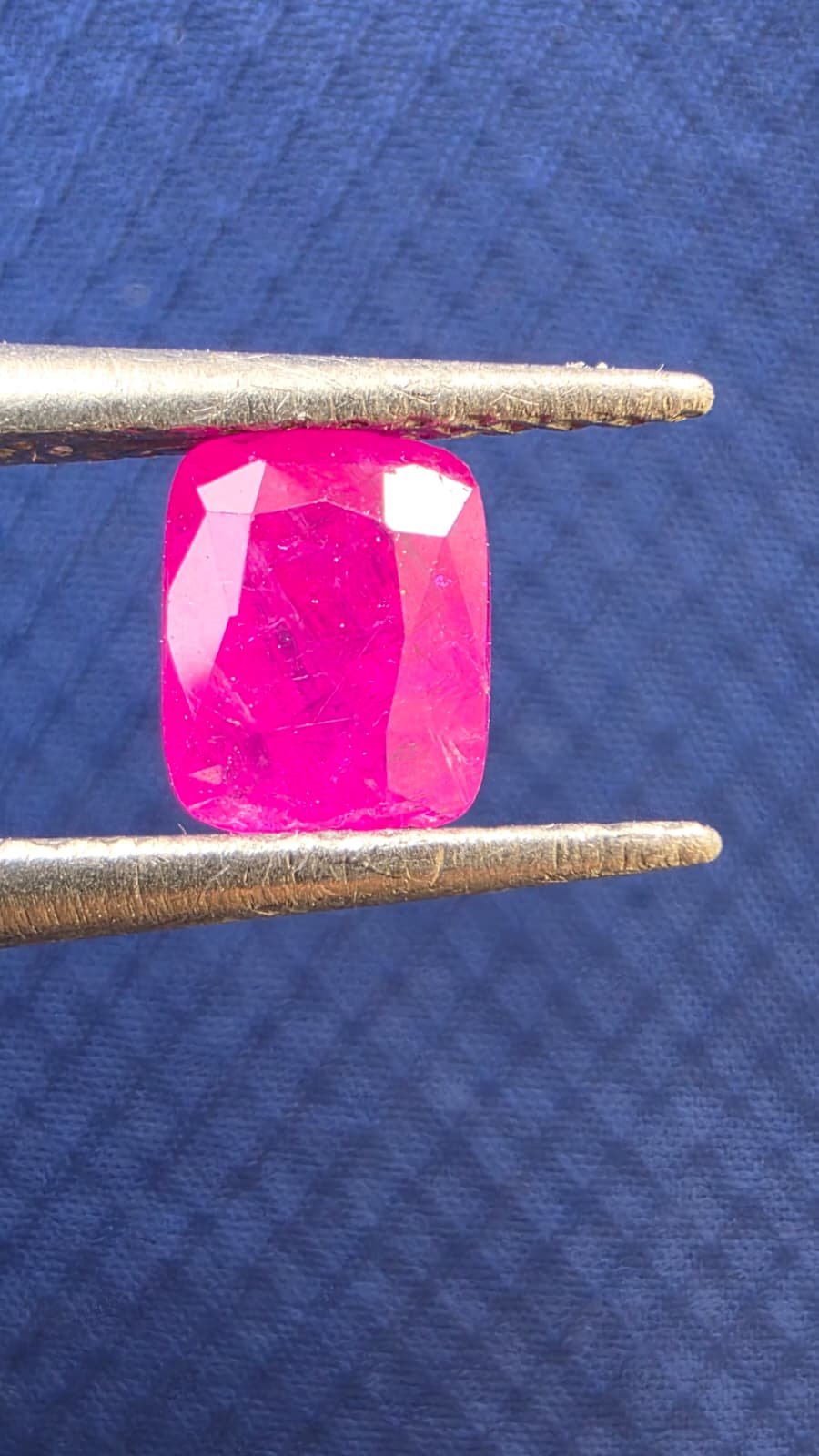 Cushion Cut Natural Ruby 1.10 ct