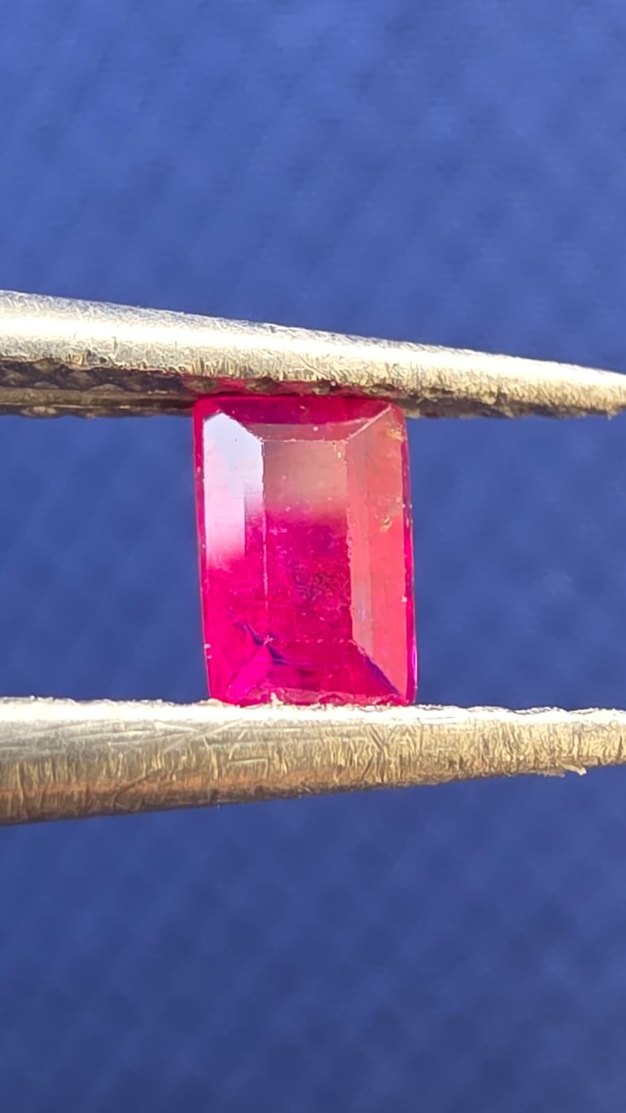 Natural Emerald Cut Ruby 0.55 ct - Image 6