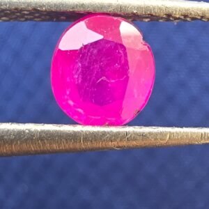Natural Oval Cut Ruby 0.85 ct