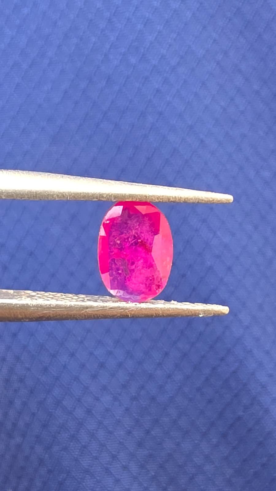 Natural Oval Cut Ruby 0.80 ct