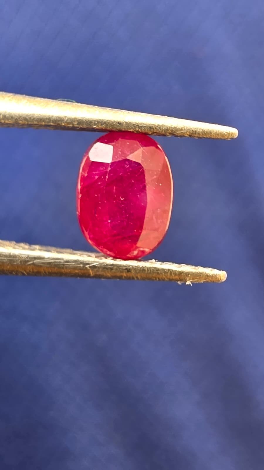 Natural Oval Cut Ruby 1.25 ct - Image 4